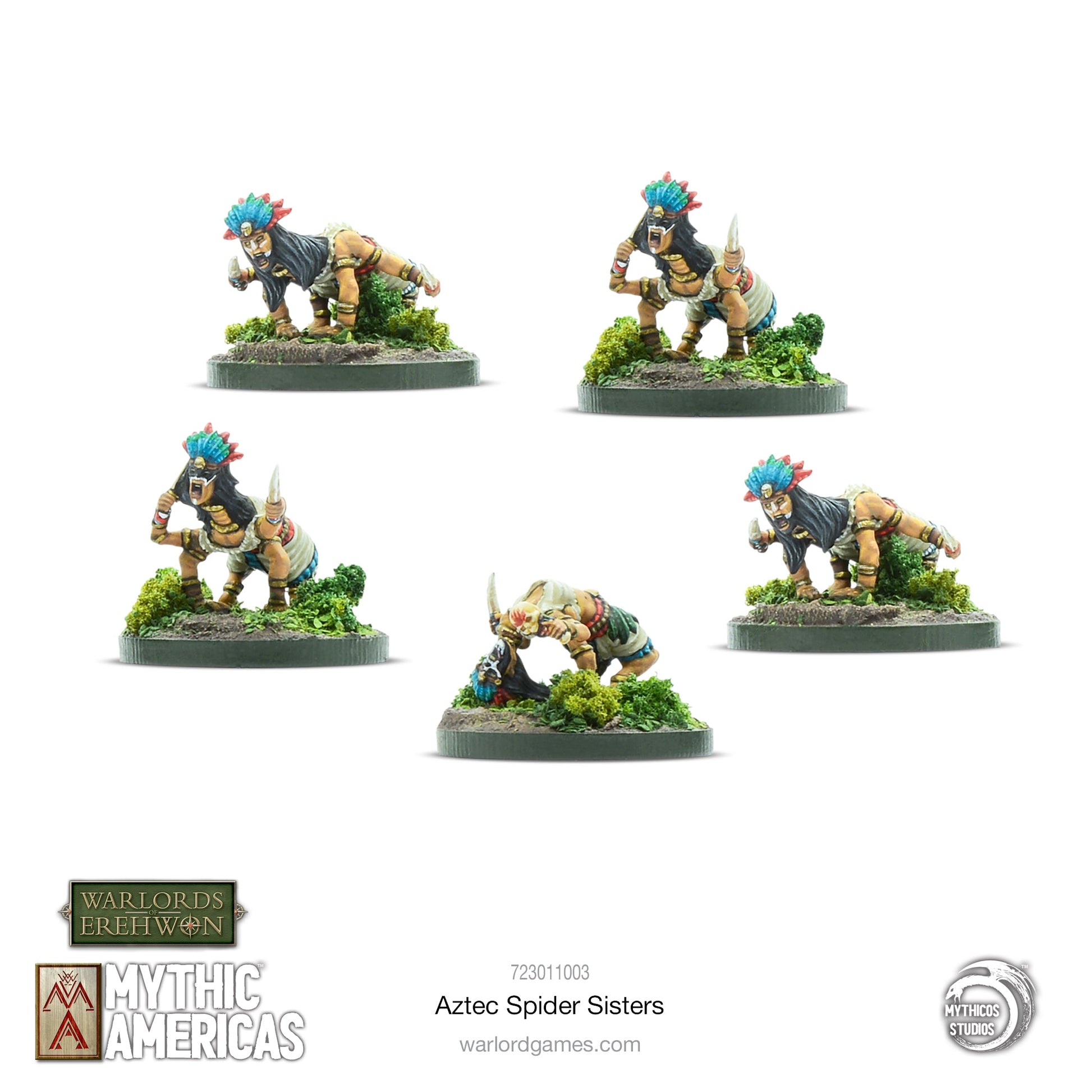 Mythic Americas: Aztecs - Aztec: Spider Sisters