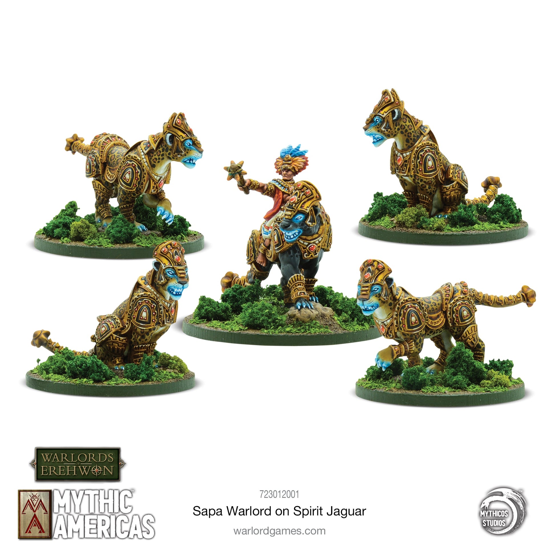 Mythic Americas: Inca - Inca: Sapa Warlord on Spirit Jaguar
