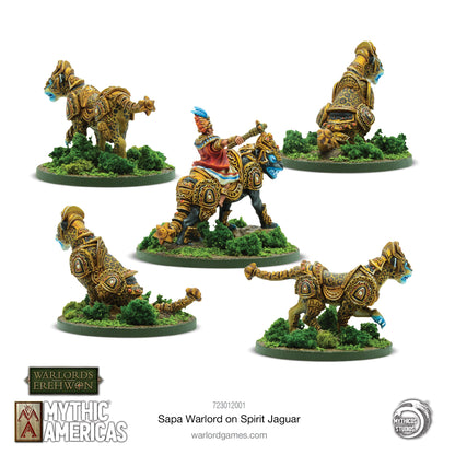 Mythic Americas: Inca - Inca: Sapa Warlord on Spirit Jaguar