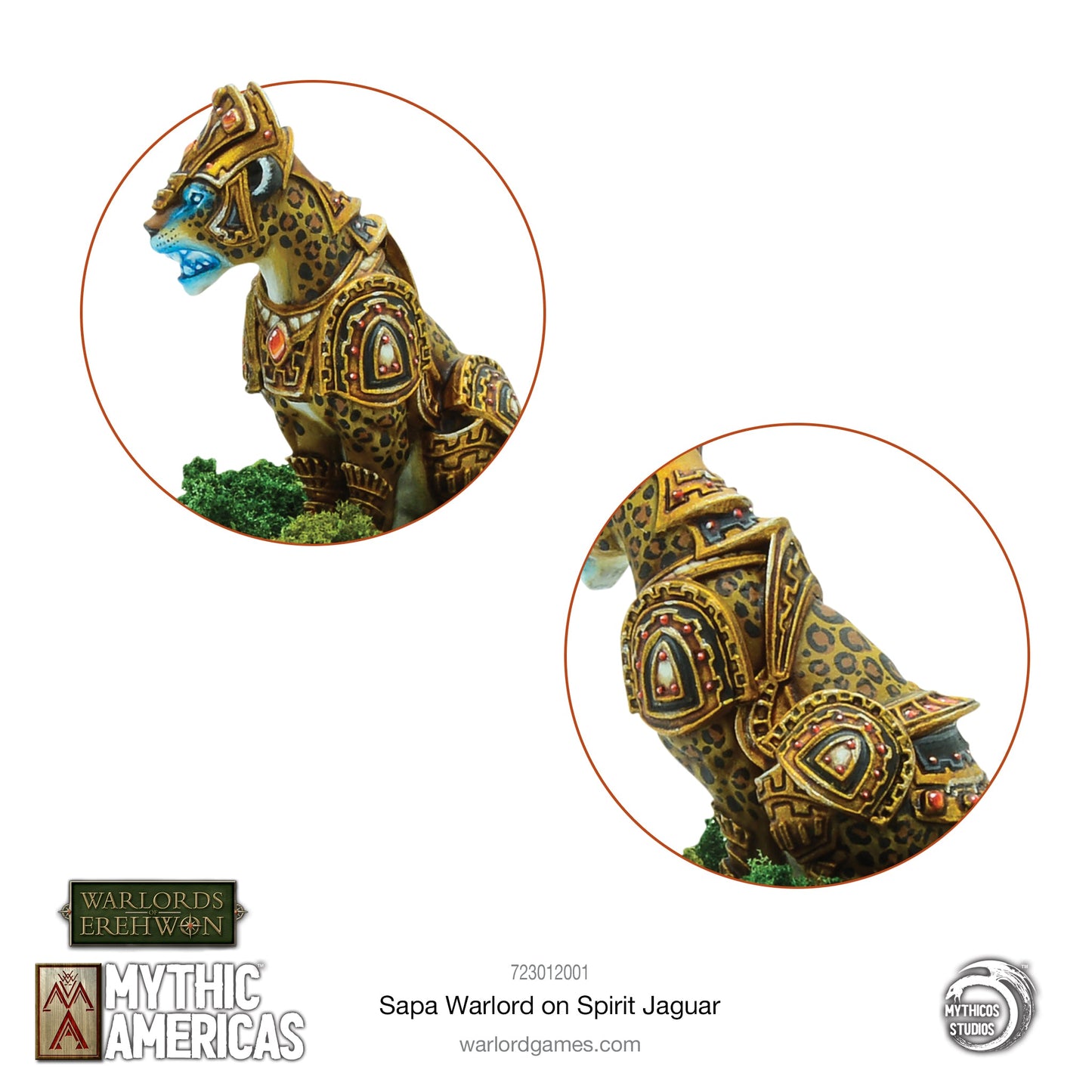 Mythic Americas: Inca - Inca: Sapa Warlord on Spirit Jaguar