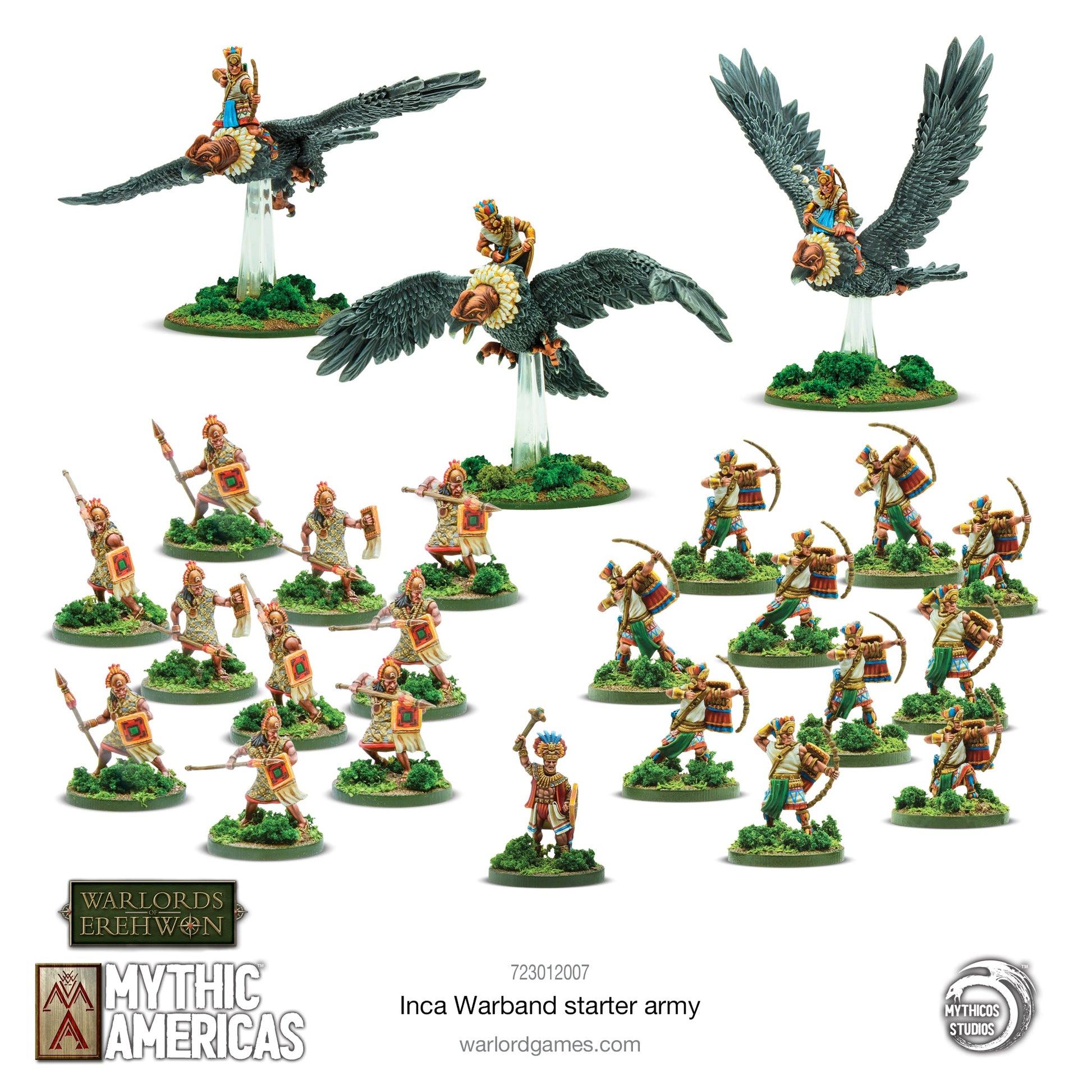Mythic Americas: Inca - Inca Warband Starter Army