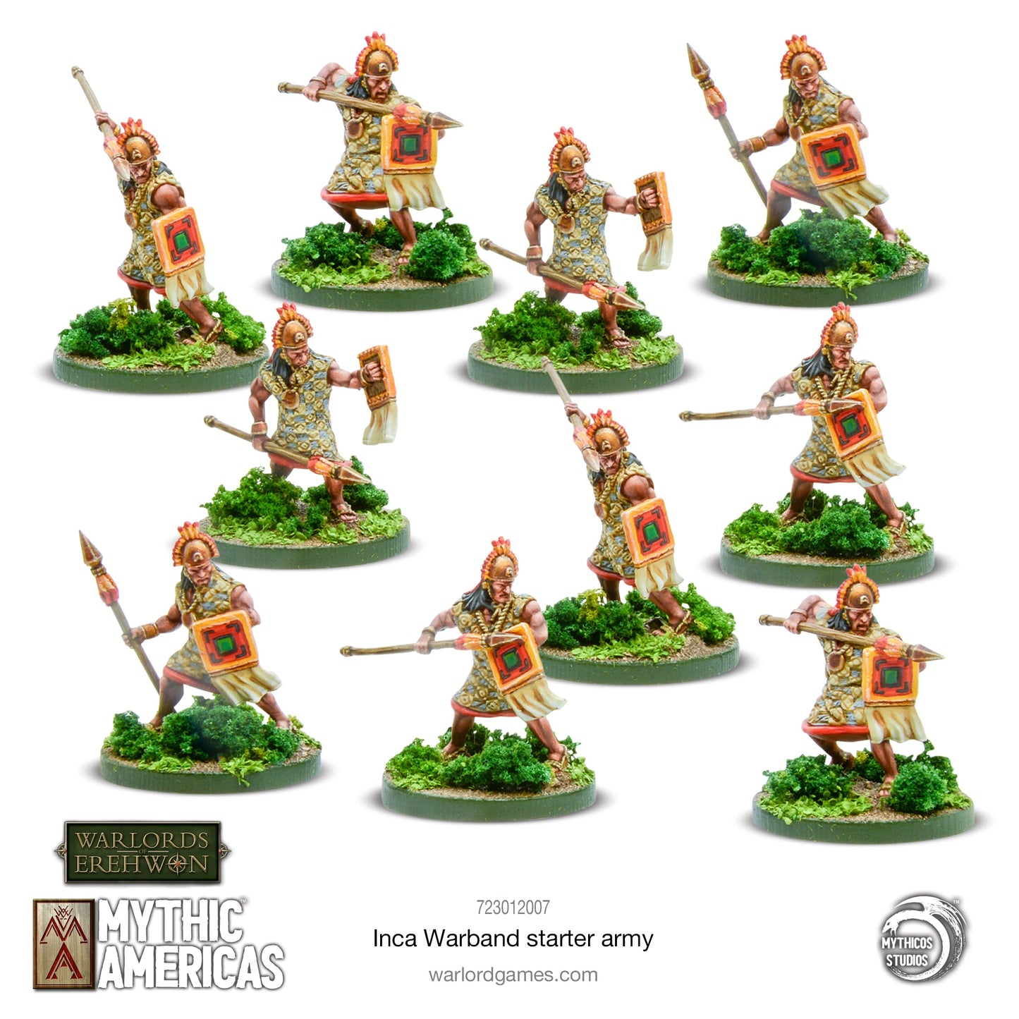 Mythic Americas: Inca - Inca Warband Starter Army