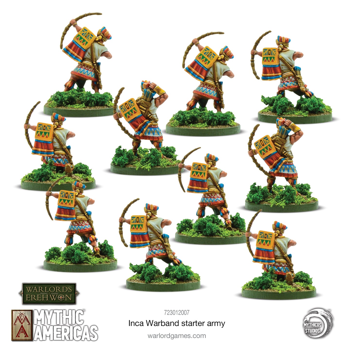 Mythic Americas: Inca - Inca Warband Starter Army