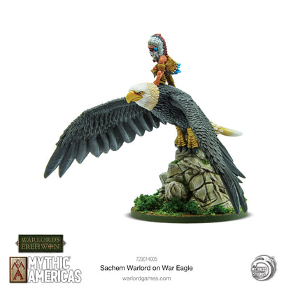 Mythic Americas: Tribal Nations - Nations: Sachem Warlord on War Eagle