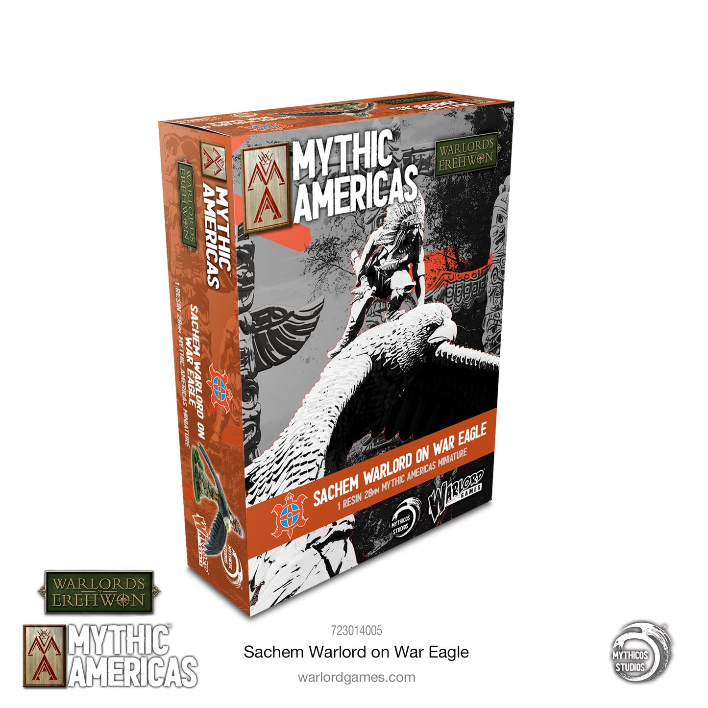 Mythic Americas: Tribal Nations - Nations: Sachem Warlord on War Eagle