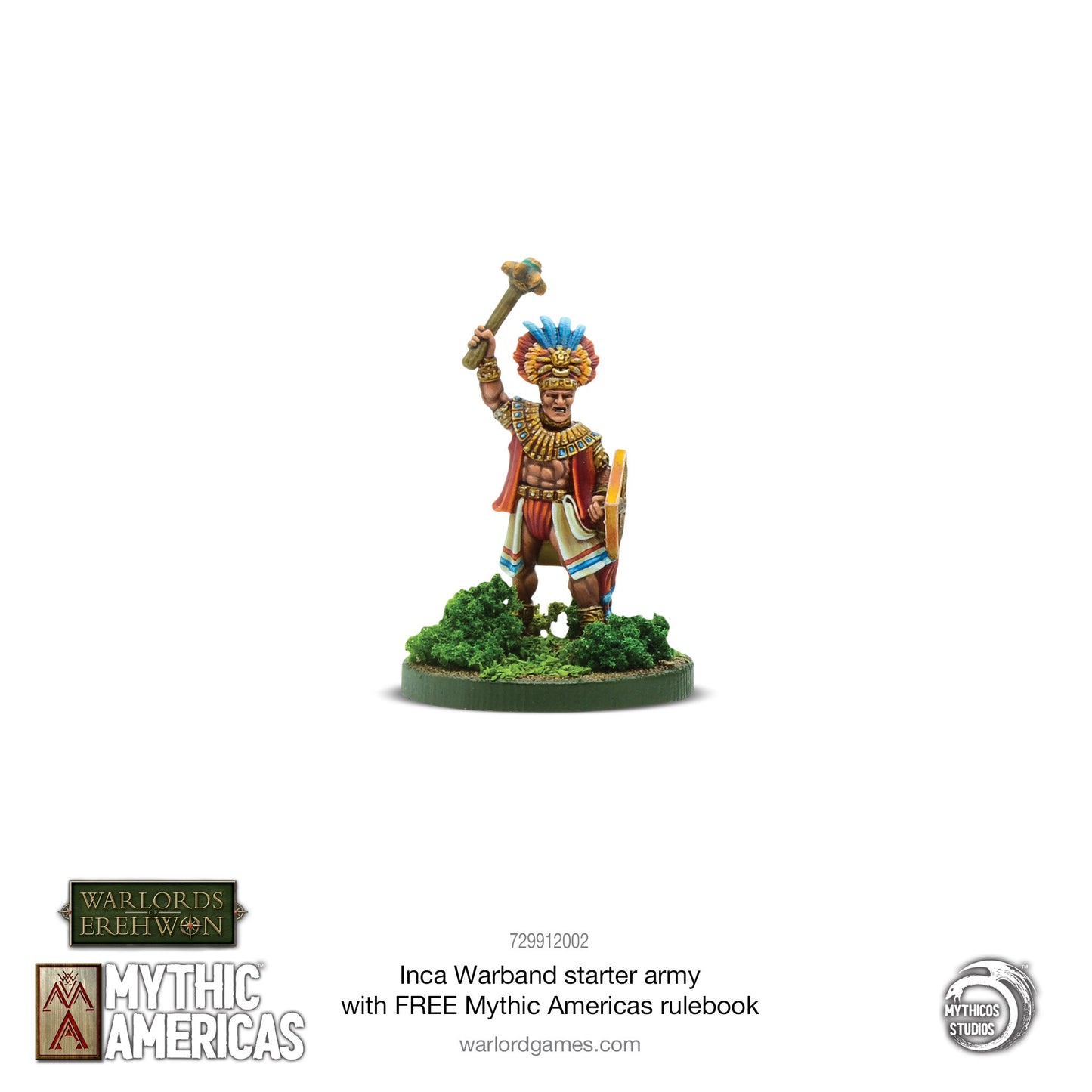 Mythic Americas: Inca - Inca Warband Starter Army with FREE Mythic Americas Rulebook