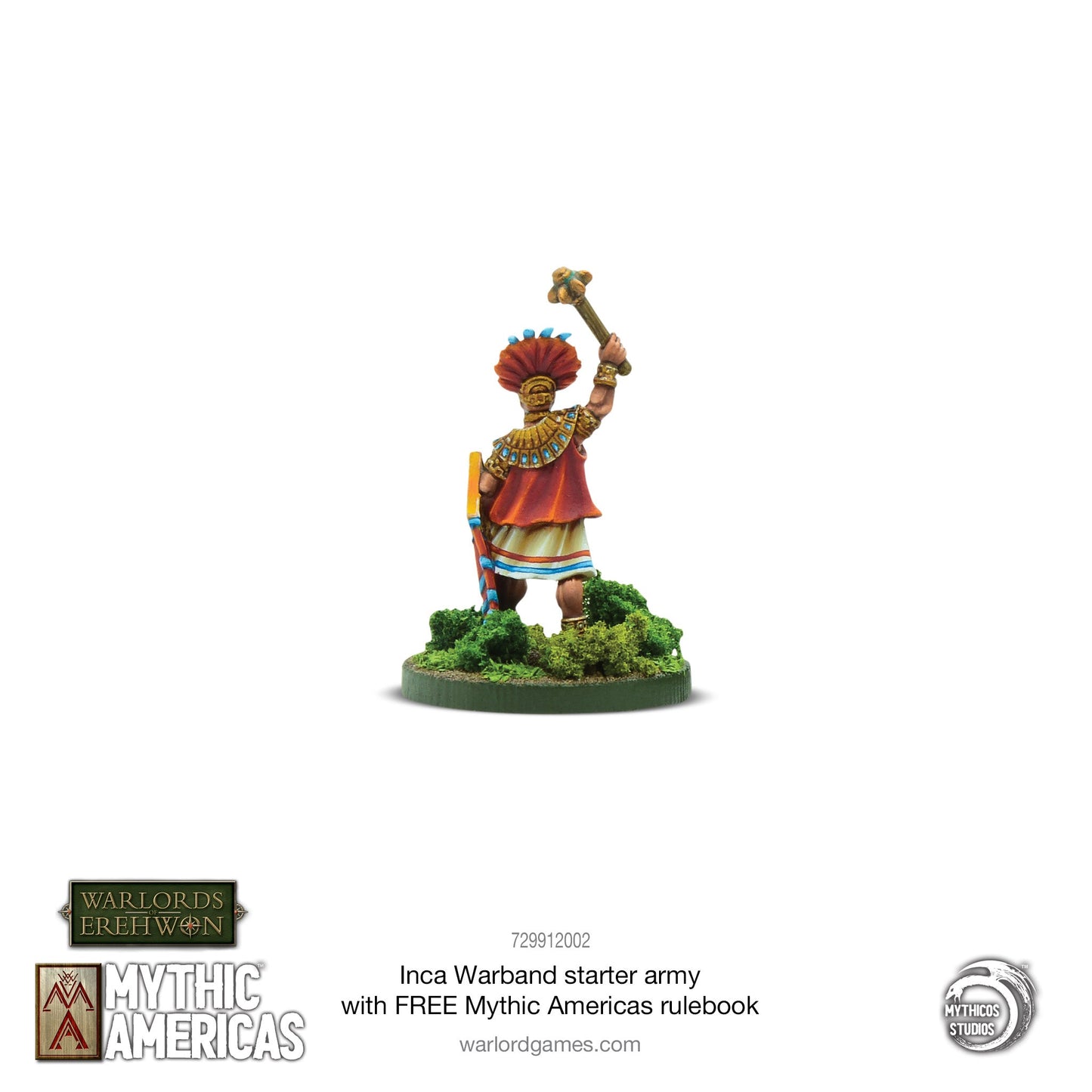 Mythic Americas: Inca - Inca Warband Starter Army with FREE Mythic Americas Rulebook