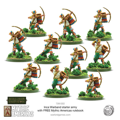 Mythic Americas: Inca - Inca Warband Starter Army with FREE Mythic Americas Rulebook