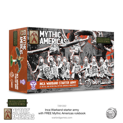 Mythic Americas: Inca - Inca Warband Starter Army with FREE Mythic Americas Rulebook