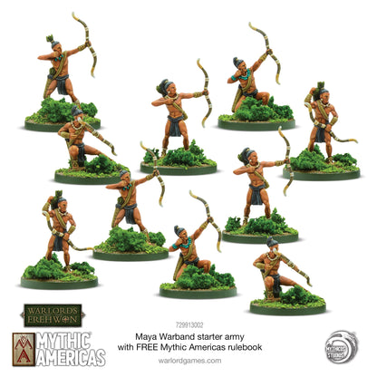 Achtung Panzer!: Maya Warband Starter Army with FREE Mythic Americas Rulebook