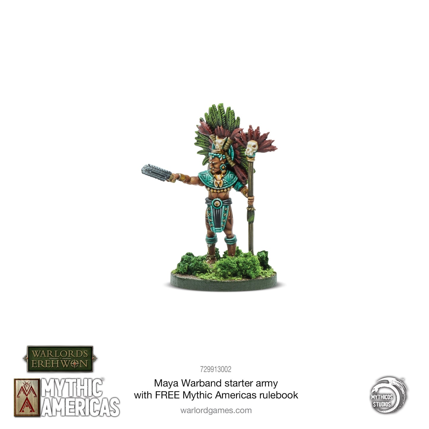 Achtung Panzer!: Maya Warband Starter Army with FREE Mythic Americas Rulebook