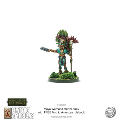 Achtung Panzer!: Maya Warband Starter Army with FREE Mythic Americas Rulebook