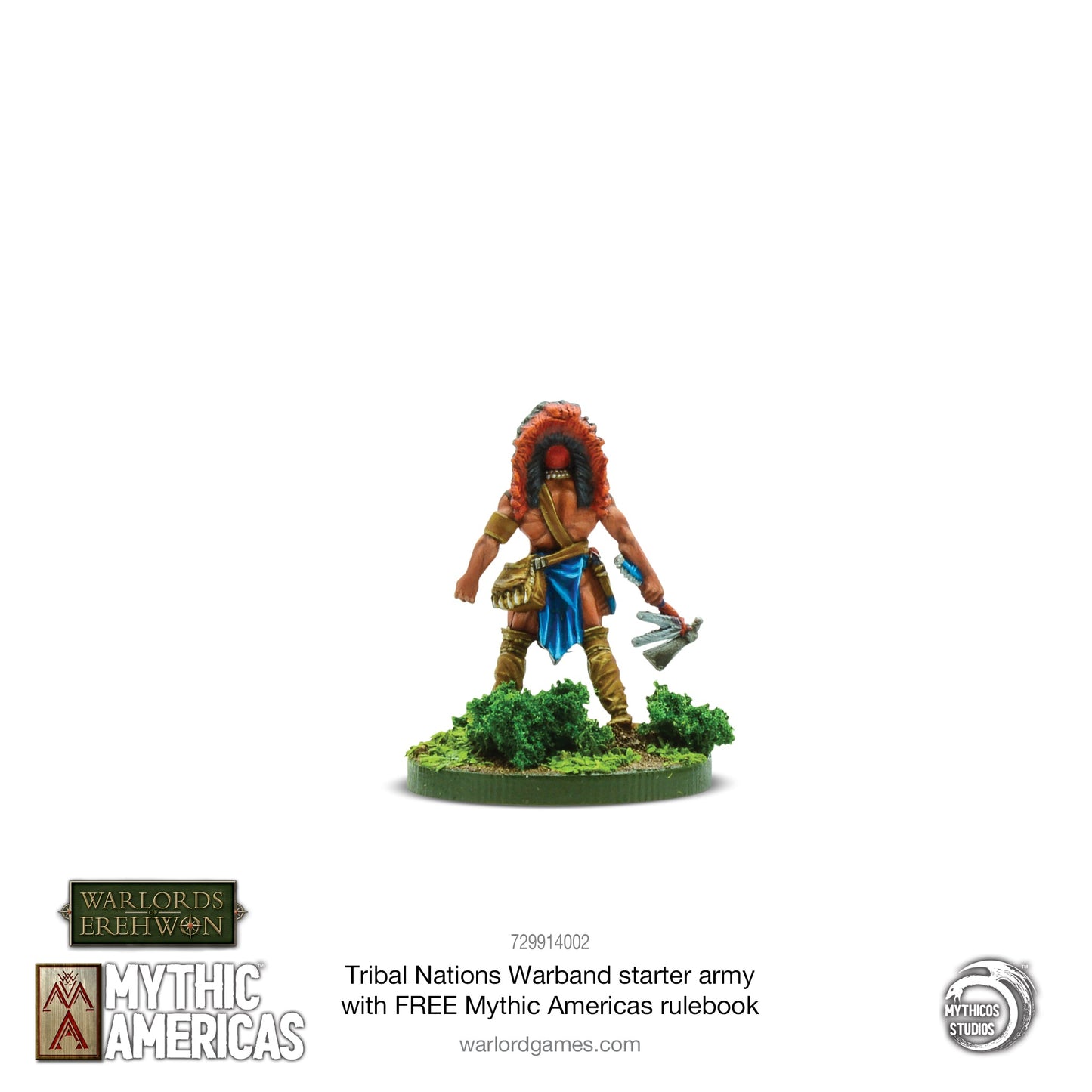 Mythic Americas: Tribal Nations - Tribal Nations Warband Starter Army with FREE Mythic Americas Rulebook