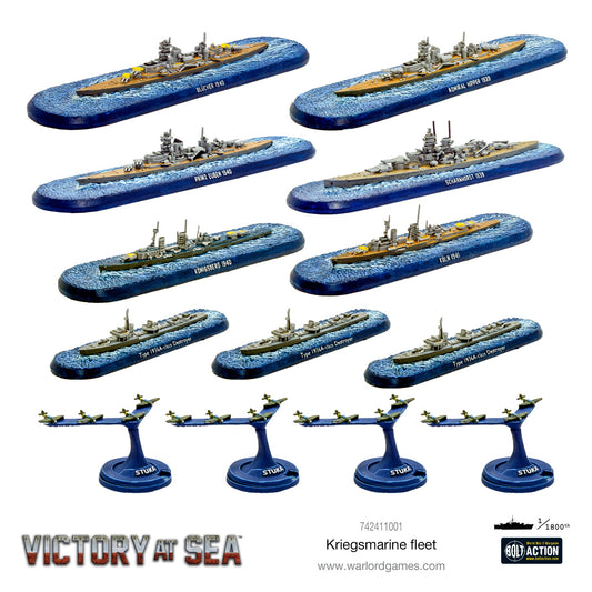 Victory at Sea: Kriegsmarine - Kriegsmarine fleet