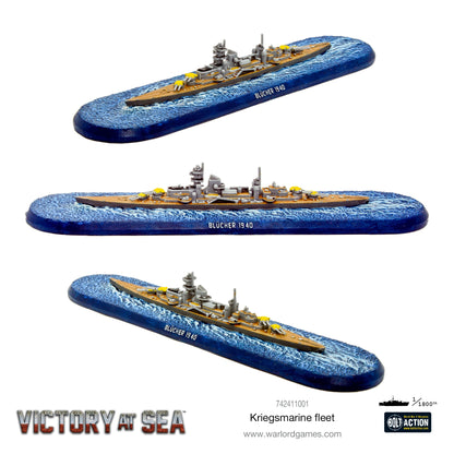 Victory at Sea: Kriegsmarine - Kriegsmarine fleet