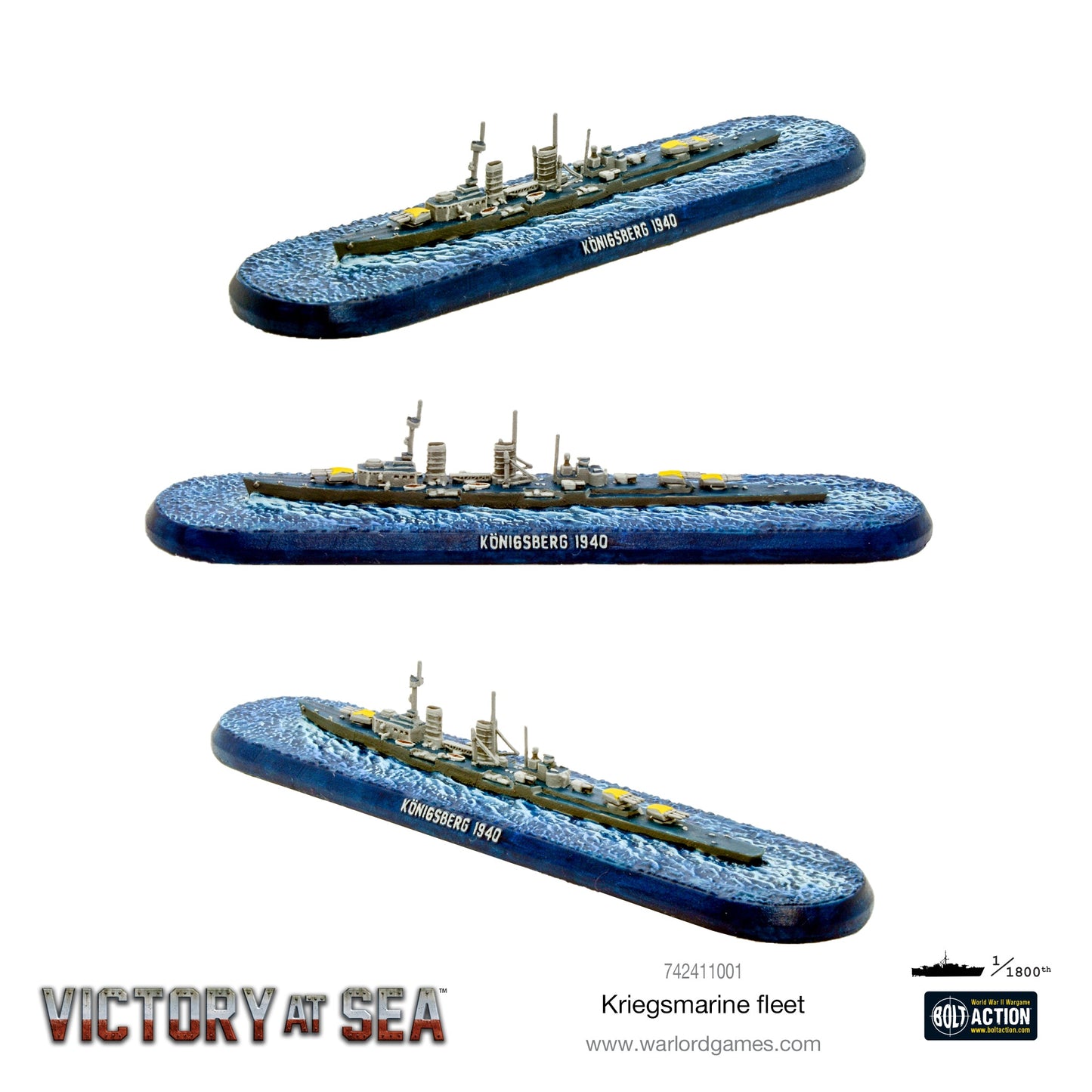 Victory at Sea: Kriegsmarine - Kriegsmarine fleet