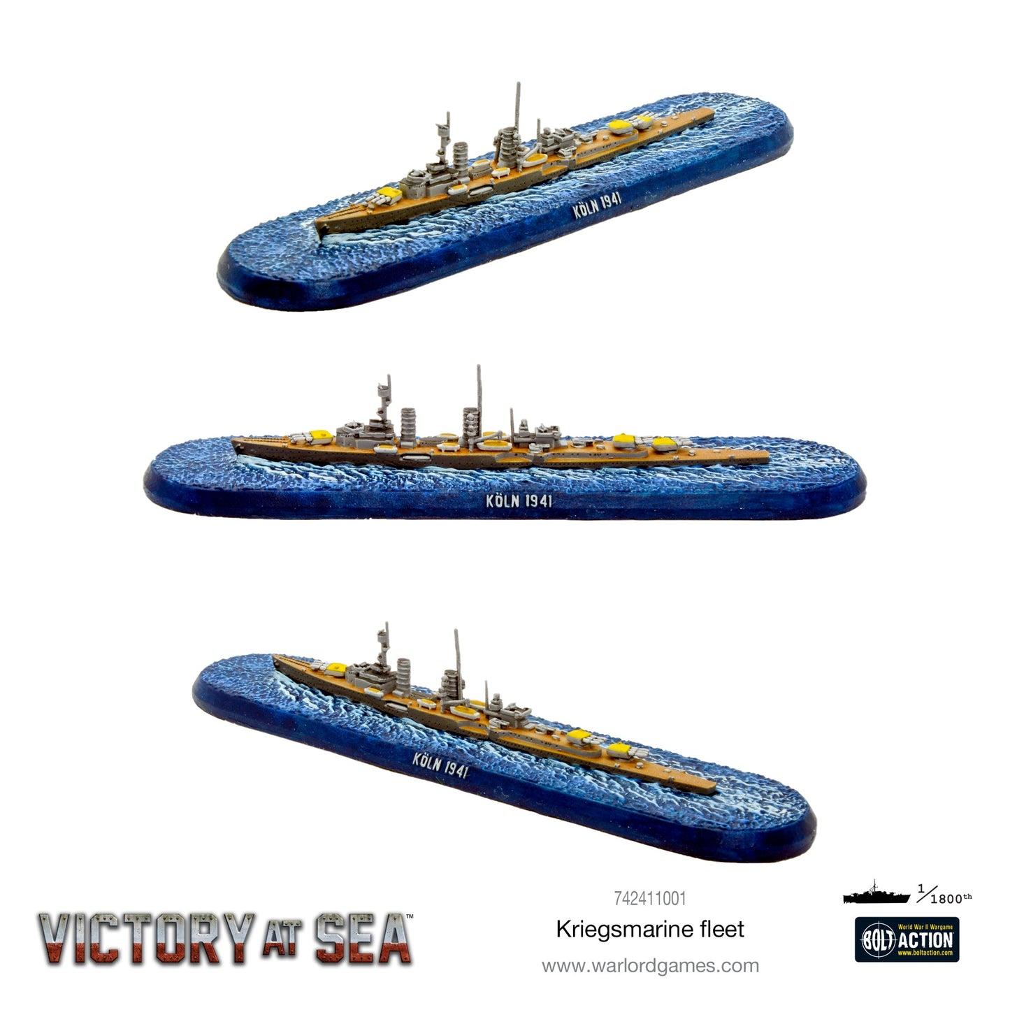 Victory at Sea: Kriegsmarine - Kriegsmarine fleet