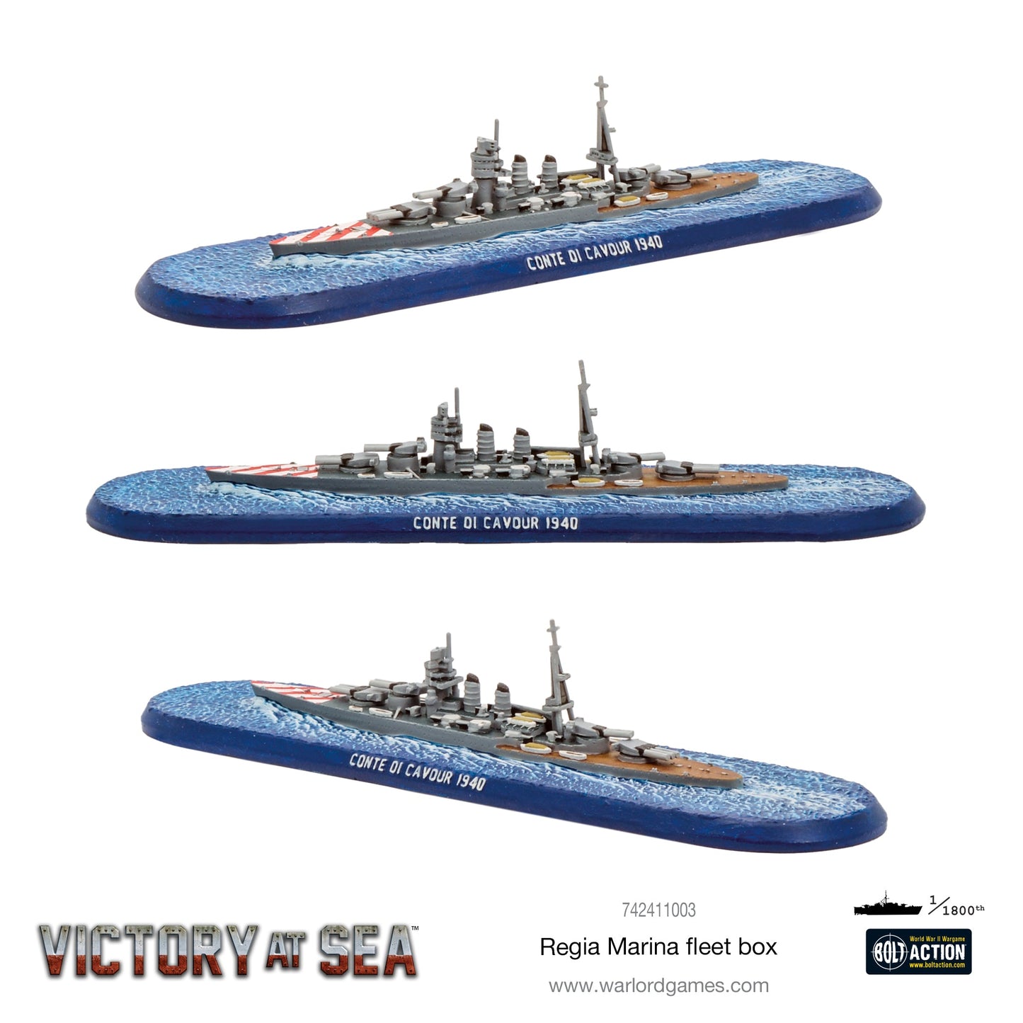 Victory at Sea: Regia Marina - Regia Marina fleet box