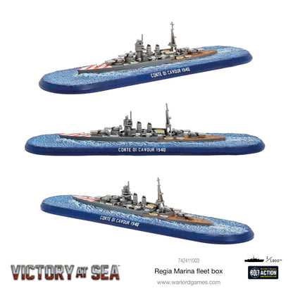 Victory at Sea: Regia Marina - Regia Marina fleet box