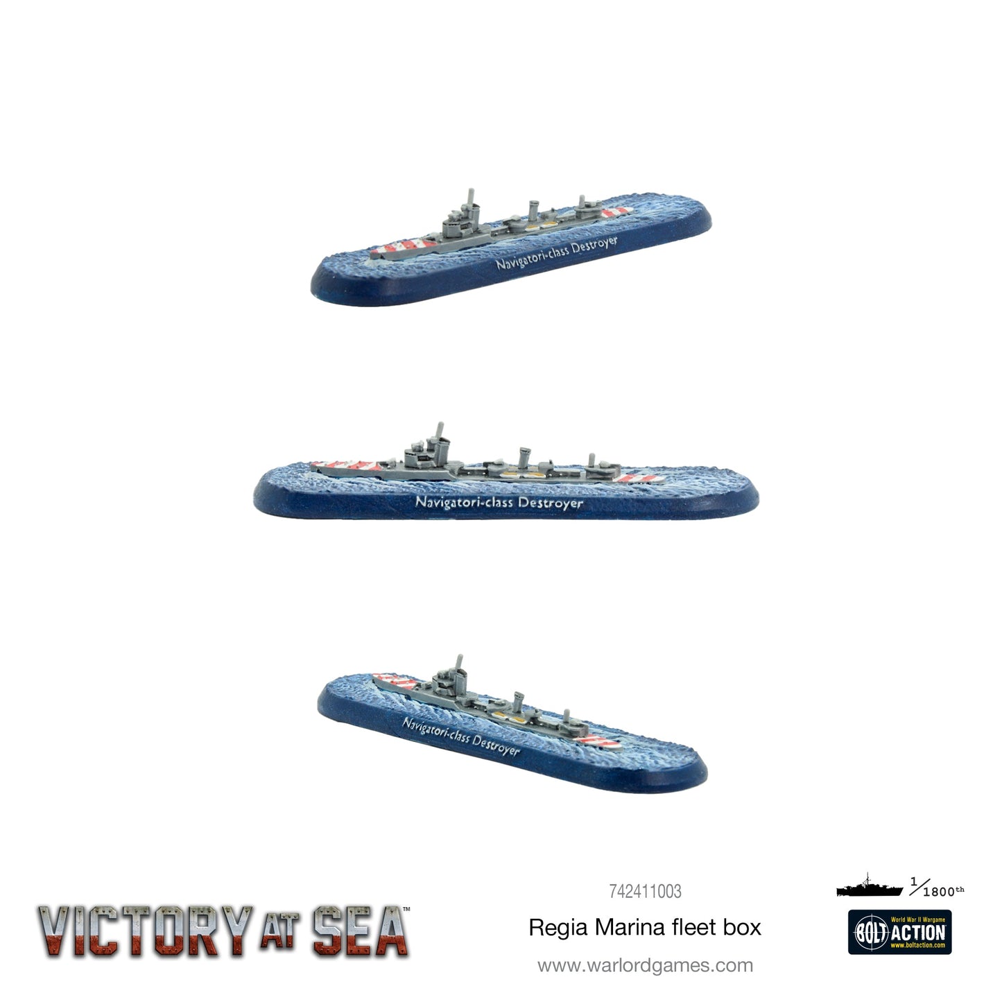 Victory at Sea: Regia Marina - Regia Marina fleet box