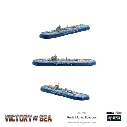 Victory at Sea: Regia Marina - Regia Marina fleet box