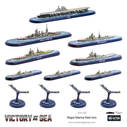 Victory at Sea: Regia Marina - Regia Marina fleet box