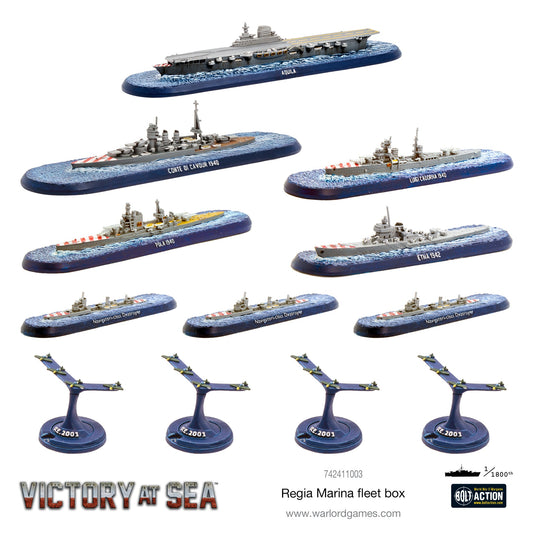 Victory at Sea: Regia Marina - Regia Marina fleet box