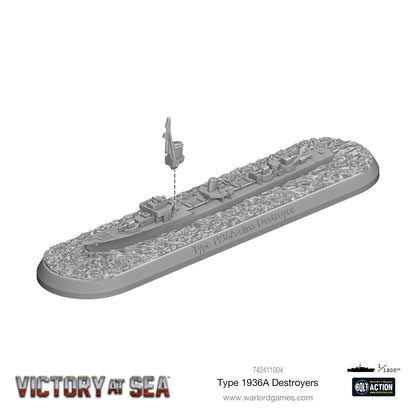 Victory at Sea: Kriegsmarine - Type 1936A Destroyers
