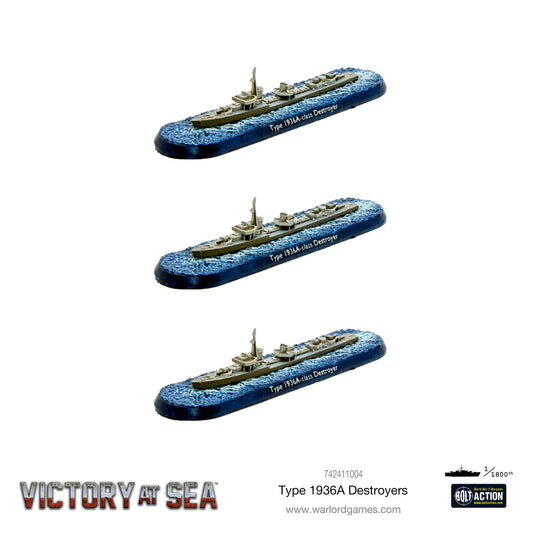 Victory at Sea: Kriegsmarine - Type 1936A Destroyers