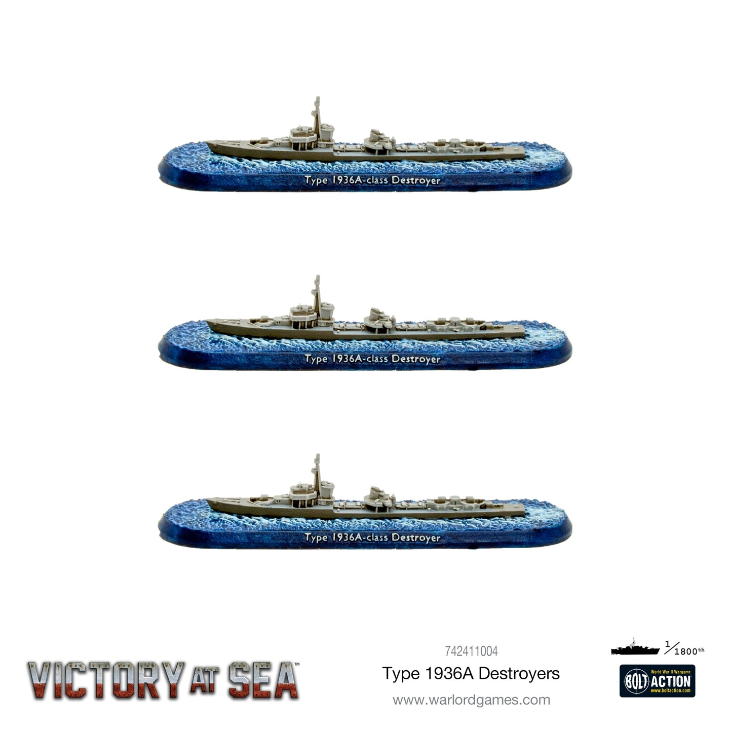Victory at Sea: Kriegsmarine - Type 1936A Destroyers