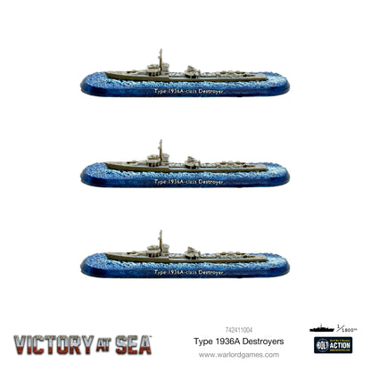 Victory at Sea: Kriegsmarine - Type 1936A Destroyers