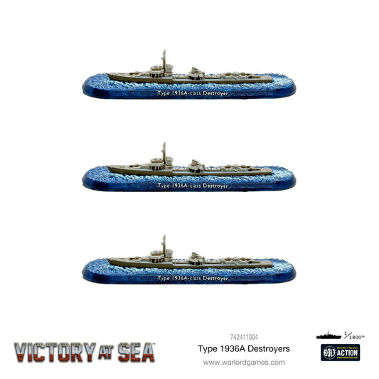 Victory at Sea: Kriegsmarine - Type 1936A Destroyers