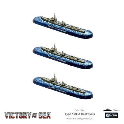 Victory at Sea: Kriegsmarine - Type 1936A Destroyers