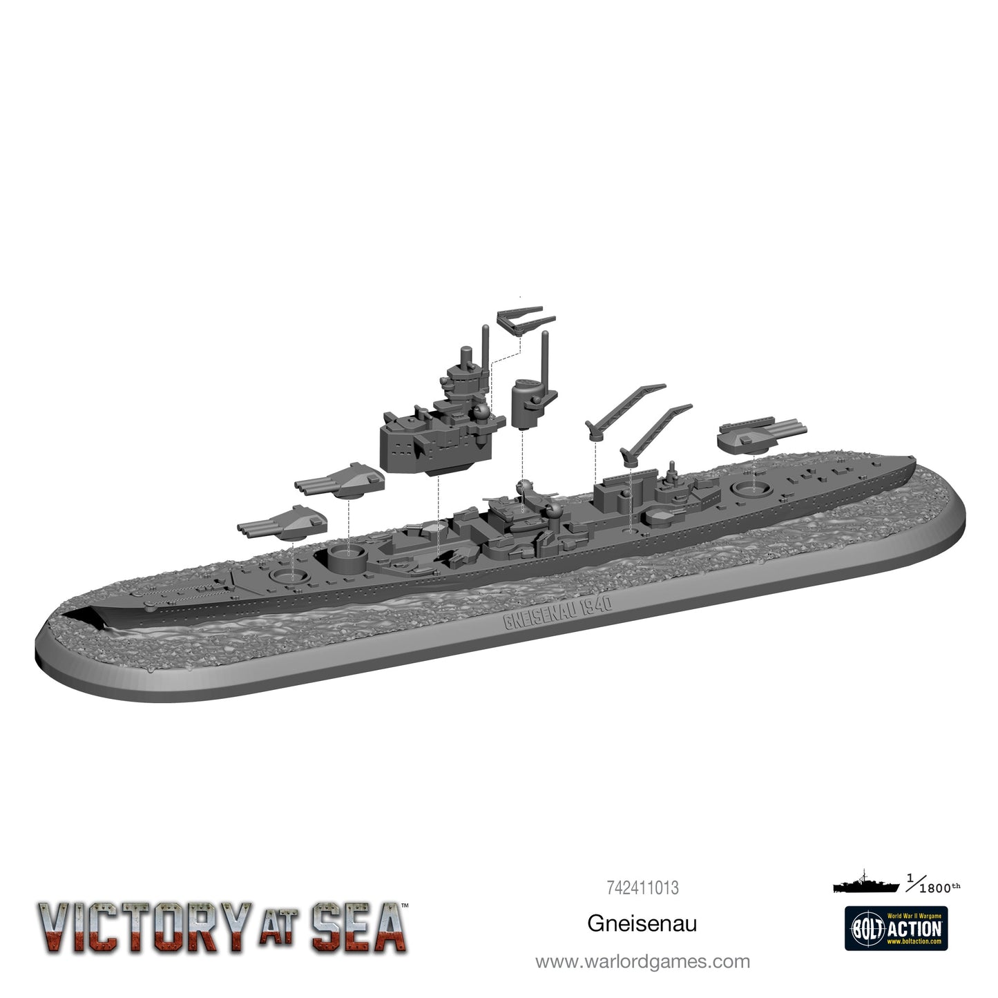 Victory at Sea: Kriegsmarine - Gneisenau