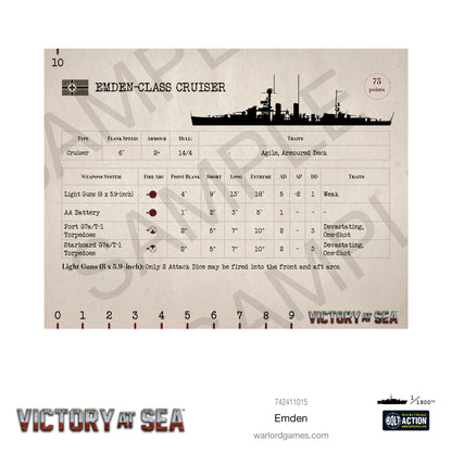 Victory at Sea: Kriegsmarine - Emden