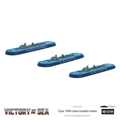 Victory at Sea: Kriegsmarine - Type 1939-class torpedo boats