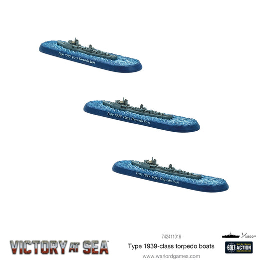 Victory at Sea: Kriegsmarine - Type 1939-class torpedo boats