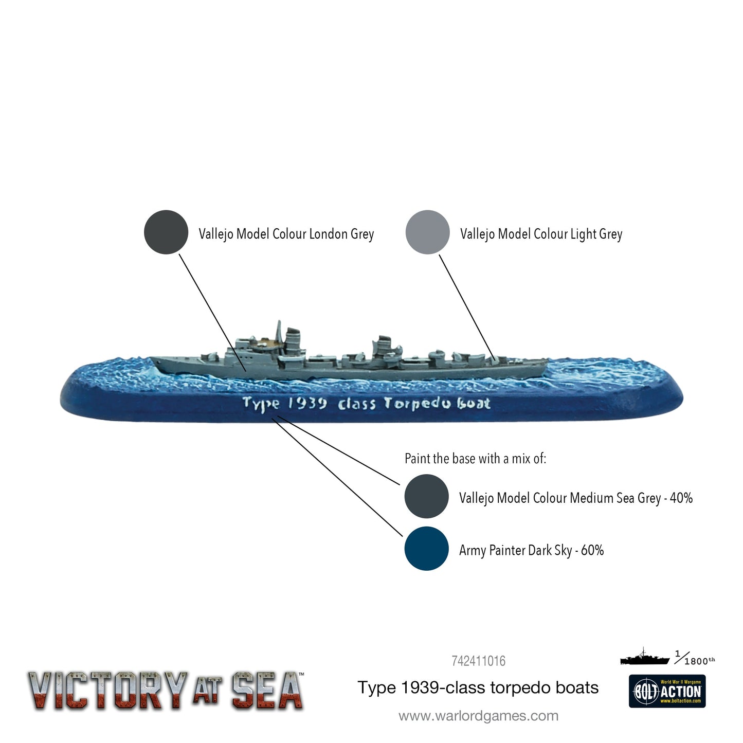 Victory at Sea: Kriegsmarine - Type 1939-class torpedo boats