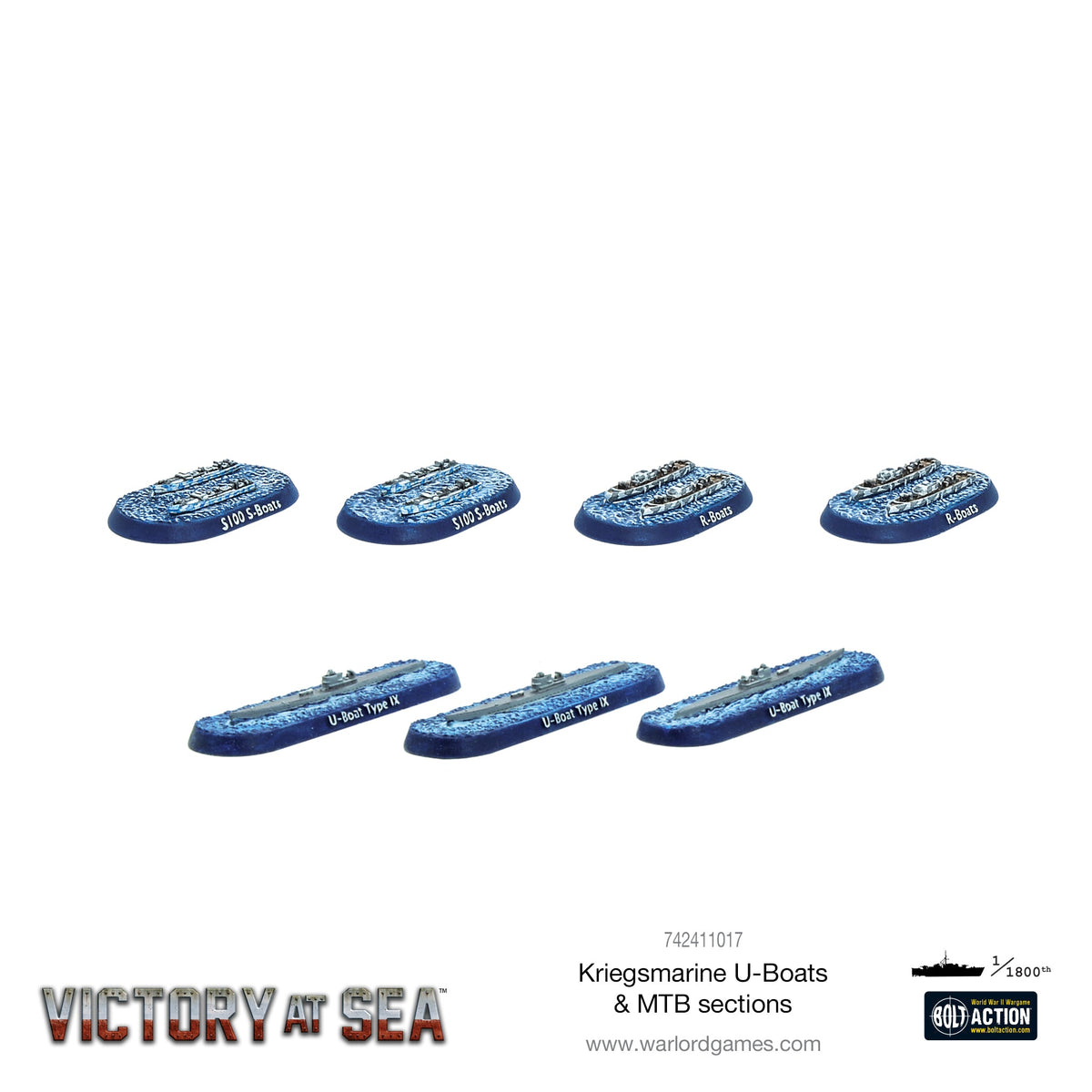 Victory at Sea: Kriegsmarine - Kriegsmarine U-Boats & MTB sections