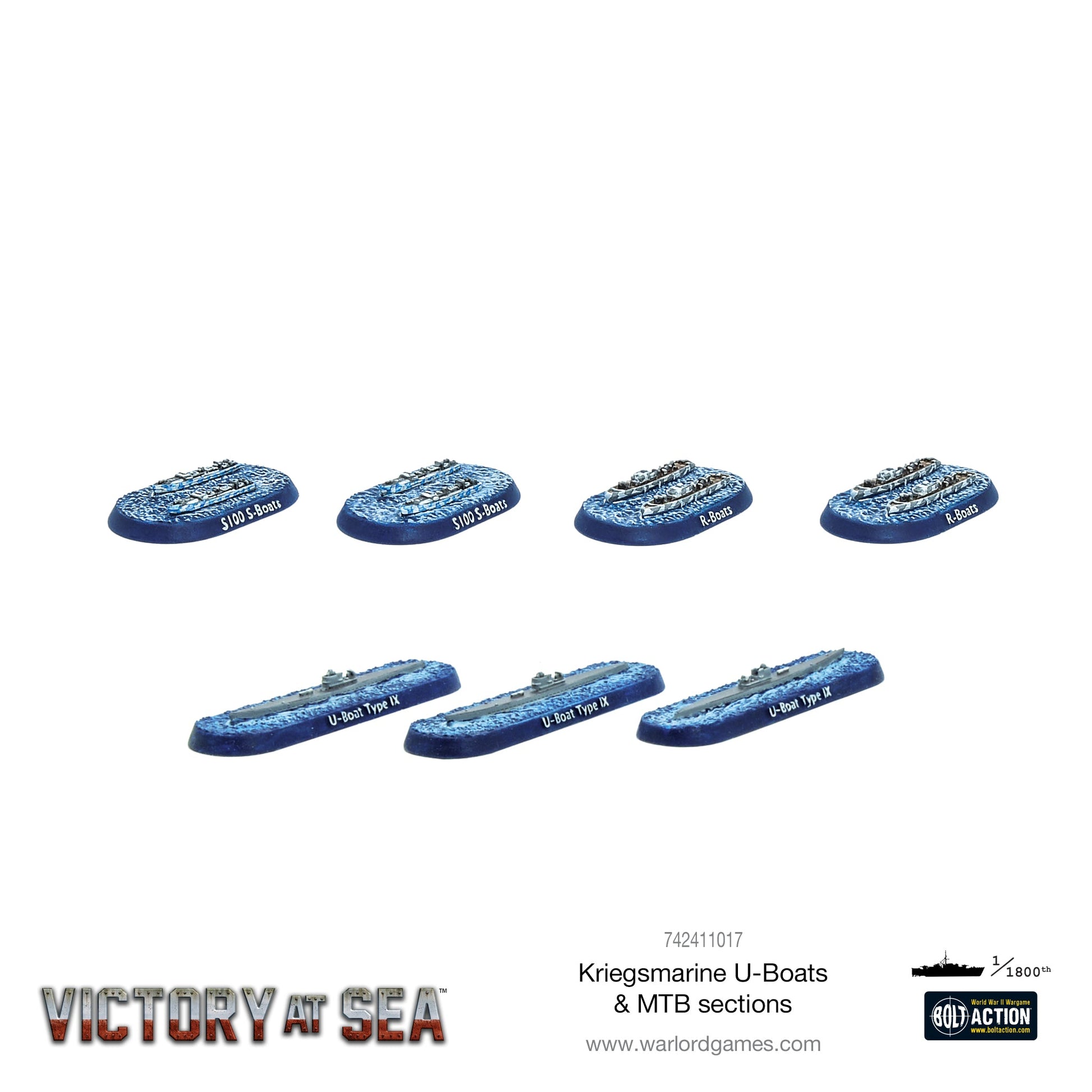 Victory at Sea: Kriegsmarine - Kriegsmarine U-Boats & MTB sections