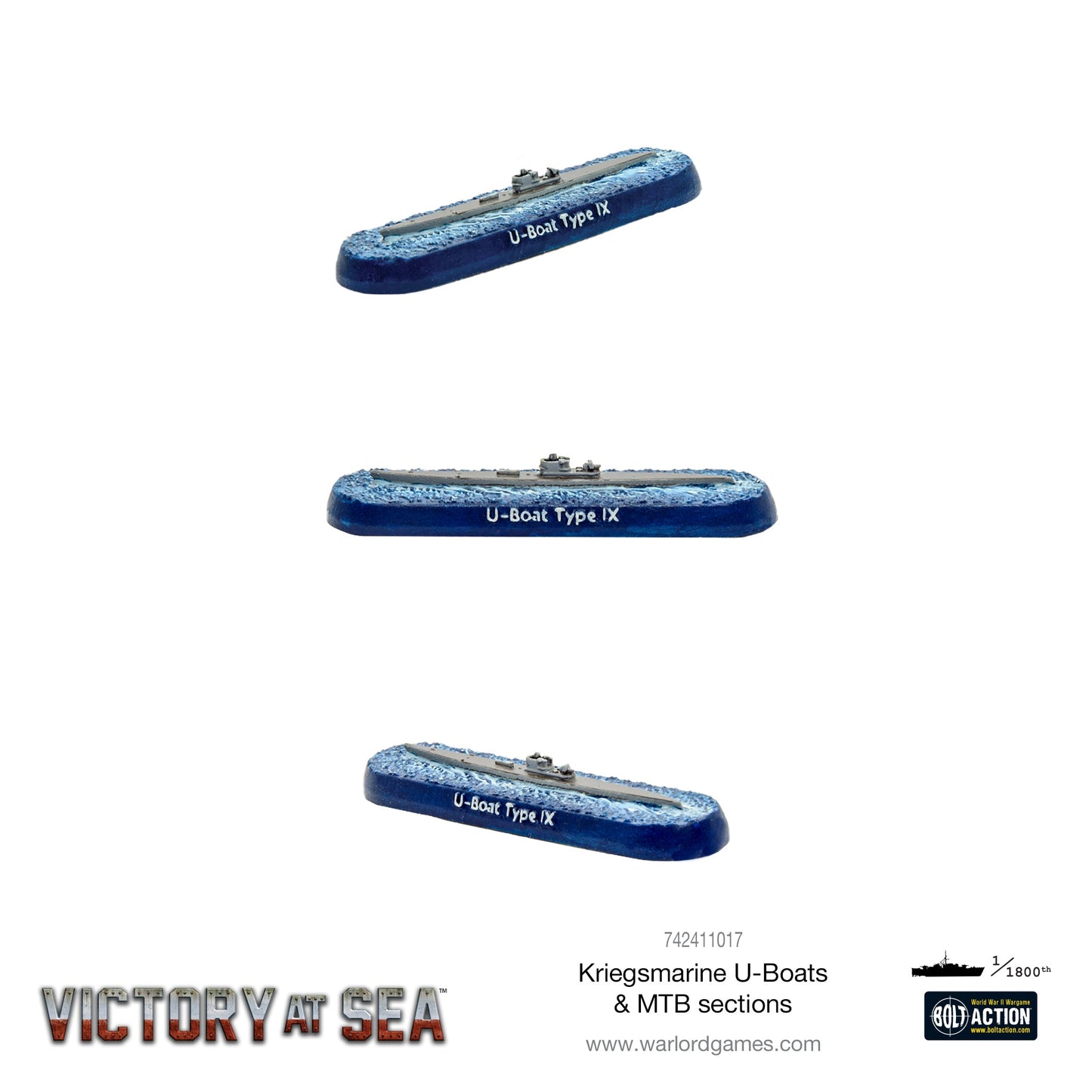 Victory at Sea: Kriegsmarine - Kriegsmarine U-Boats & MTB sections