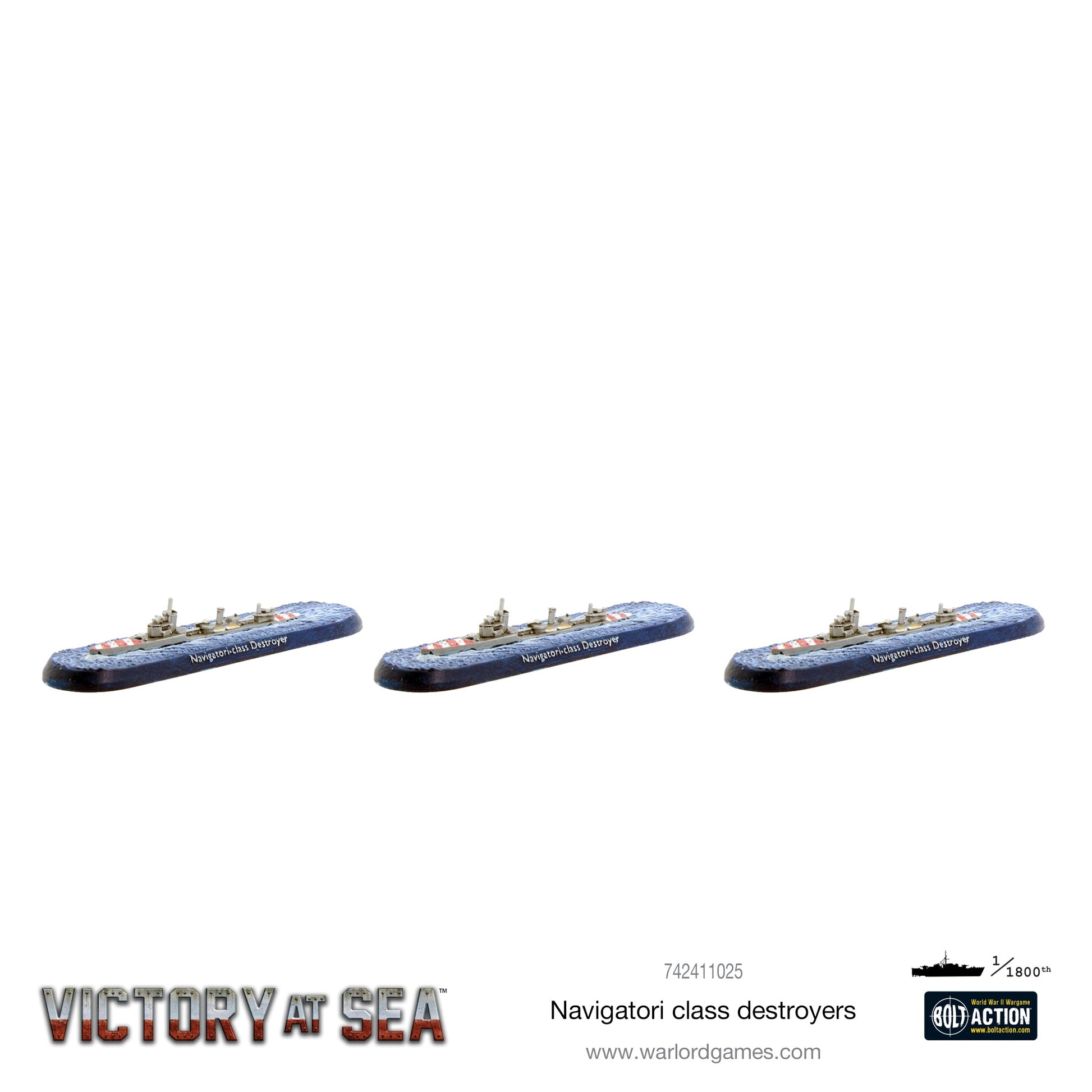 Victory at Sea: Regia Marina - Navigatori-class destroyers