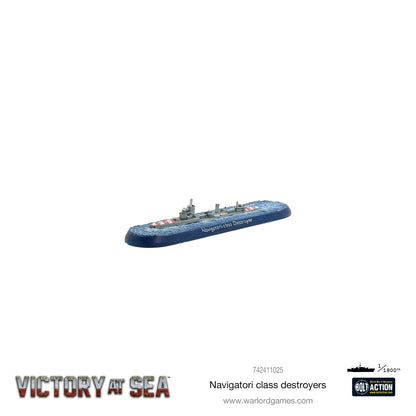 Victory at Sea: Regia Marina - Navigatori-class destroyers