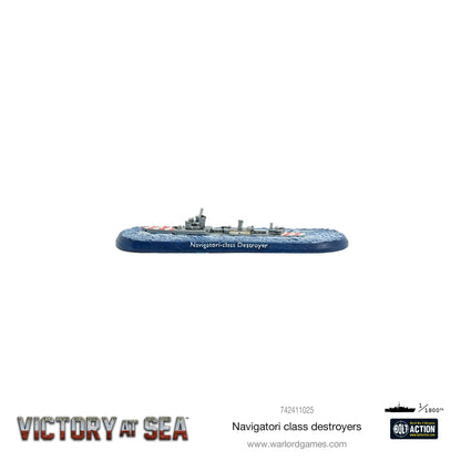 Victory at Sea: Regia Marina - Navigatori-class destroyers