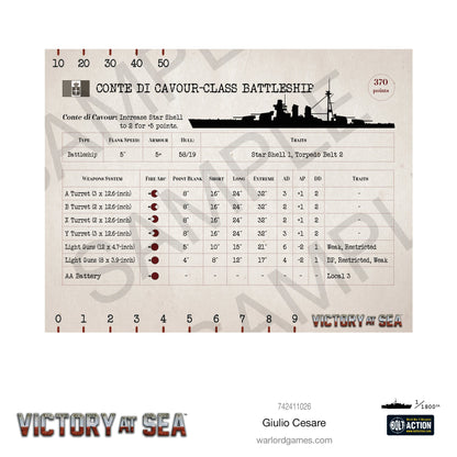 Victory at Sea: Regia Marina - Giulio Cesare
