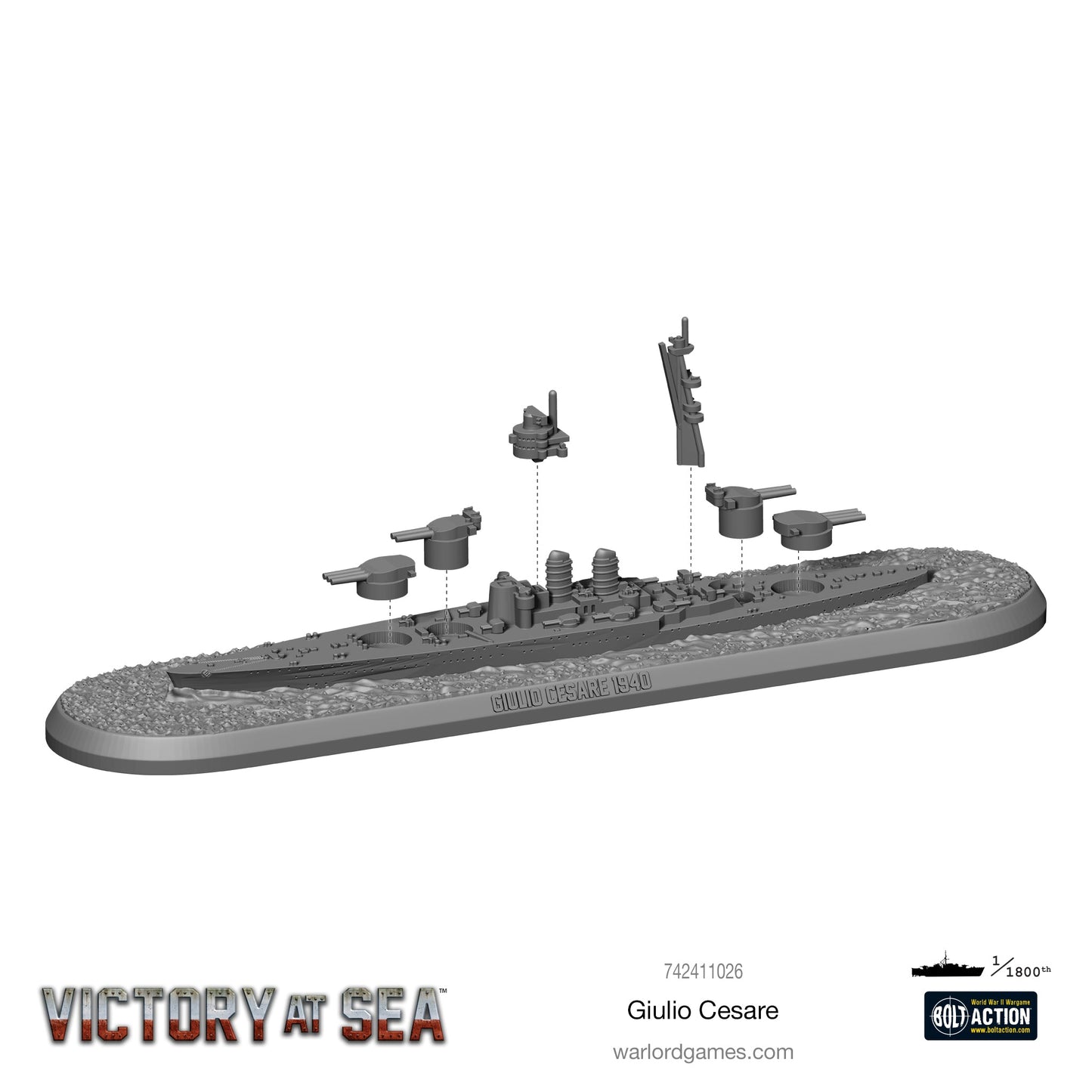 Victory at Sea: Regia Marina - Giulio Cesare