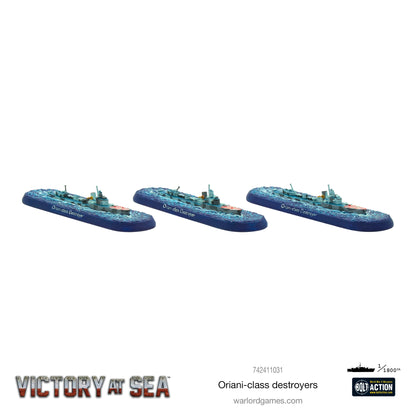 Victory at Sea: Regia Marina - Oriani-class Destroyers