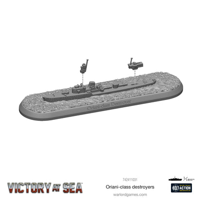 Victory at Sea: Regia Marina - Oriani-class Destroyers
