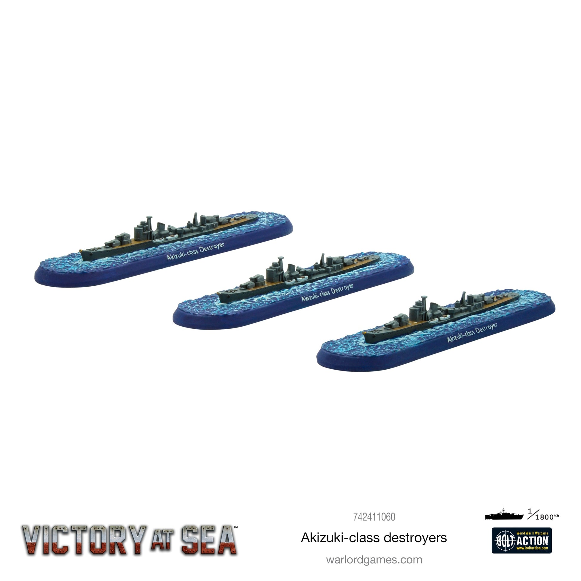 Victory at Sea: Akizuki-class destroyers
