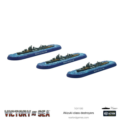 Victory at Sea: Akizuki-class destroyers
